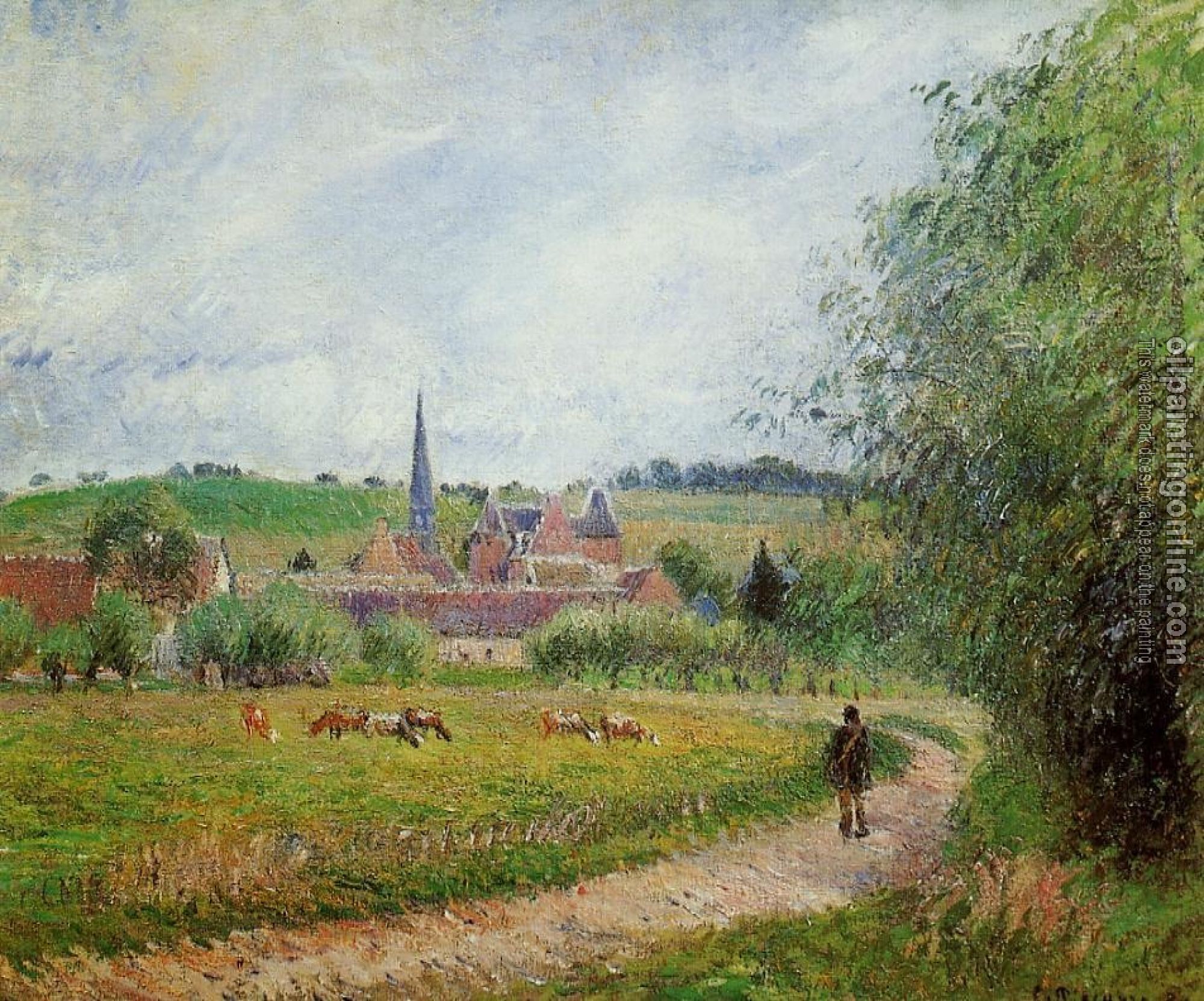Pissarro, Camille - View of Eragny